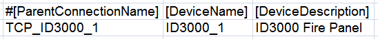 Devices Section (When Not Used Fields Are Collapsed)