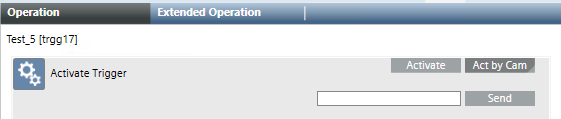 Trigger Activation Command