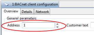 Example of Panel Configuration